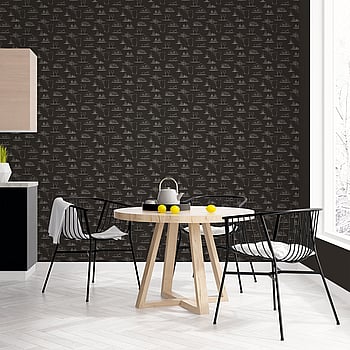 Galerie Wallcoverings Product Code G45408 - Just Kitchens Wallpaper Collection - Black Colours -  