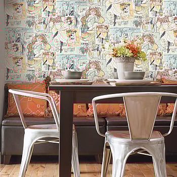 Galerie Wallcoverings Product Code G56116 - Memories 2 Wallpaper Collection - Green Colours -  