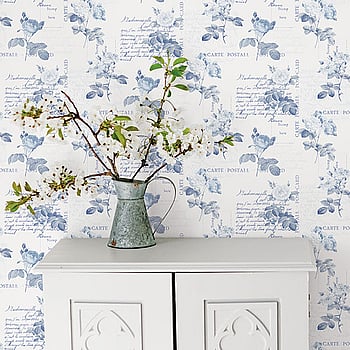 Galerie Wallcoverings Product Code G56287 - Nostalgie Wallpaper Collection - Blue Colours -  