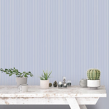 Galerie Wallcoverings Product Code G67927 - Smart Stripes 3 Wallpaper Collection - Blue White Colours -  