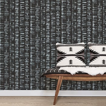 Galerie Wallcoverings Product Code G78282 - Bazaar Wallpaper Collection - Black Teal Colours -  