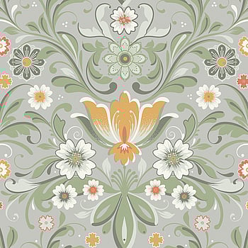 Galerie Wallcoverings Product Code S24113 - Sommarang 2 Wallpaper Collection - Beige, yellow Colours -  
