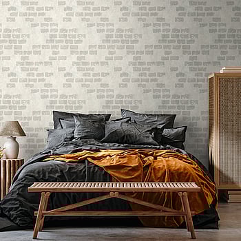 Galerie Wallcoverings Product Code WH45194M - Welcome Home Murals Wallpaper Collection - Cream, Grey, White Colours -  