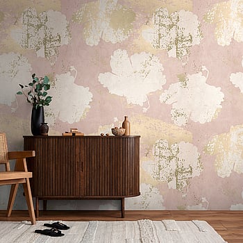 Galerie Wallcoverings Product Code WH45207M - Welcome Home Murals Wallpaper Collection - Yellow, Pink, White Colours -  