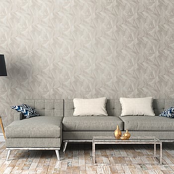Galerie Wallcoverings Product Code WW22222 - Woods And Wicker Wallpaper Collection - Grey Metallic Colours -  